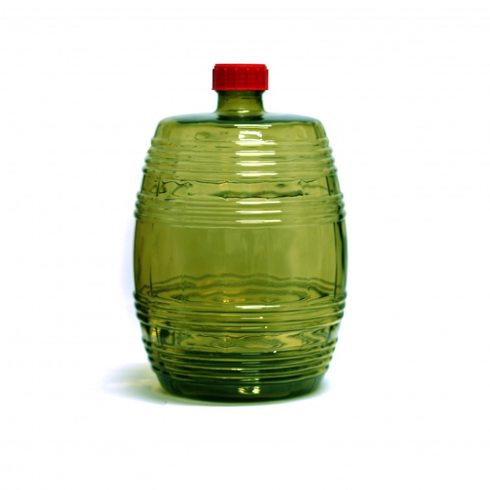 Бутыль 10л Бочонок зеленый