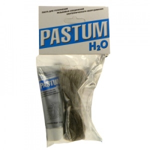 Комплект Уплотнительная паста 25г PASTUM H2O вода + лен 7 г.532843