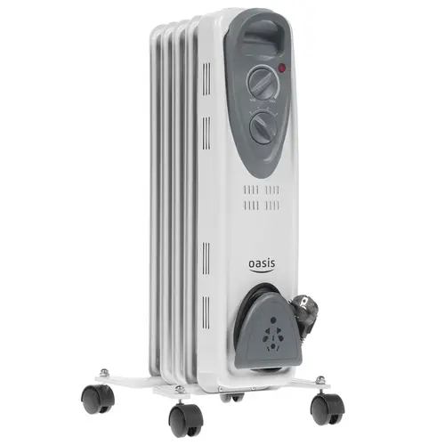 Радиатор масляный 5 секций 1,0кВт Oasis NEW9L - Артикул 00060042