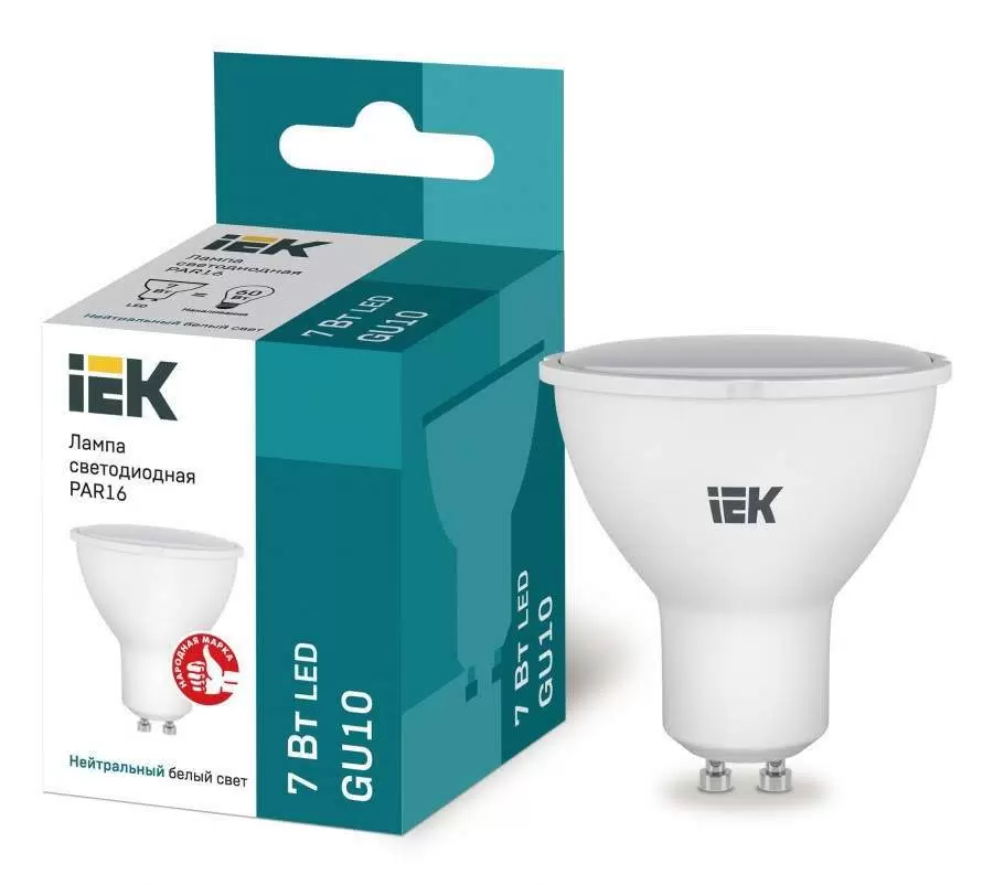  / IEK 7W GU10 4000 ECO 